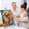 Dog Paint by Numbers for Adults with Framed Canvas-with Wooden Easel, Paint by Number on Canvas, DIY Acrylic Oil Painting Kits with Brushes Nice Gift Box for Home Wall